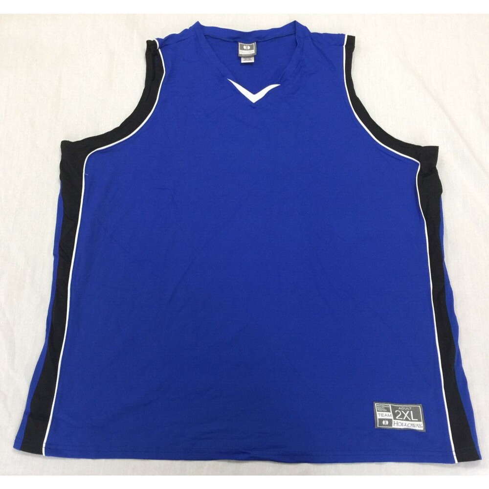 NWOT HOLLOWAY MENS BASKETBALL ATHLETIC STRETCH JERSEY SHIRT SIZE 2XL